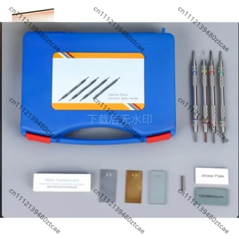 2-9 Grade Mohs Hardness Test Pen Full Set Tile Floor Mineral Hardness Tester Portable Testing ToolCeramic Surface Detection