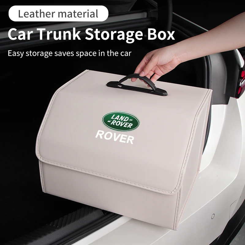 Car Boot Organiser Storage Box Foldable Travel Waterproof Storage Bag For Land Rover Freelander L2 LF Range Rover Evoque 3 4