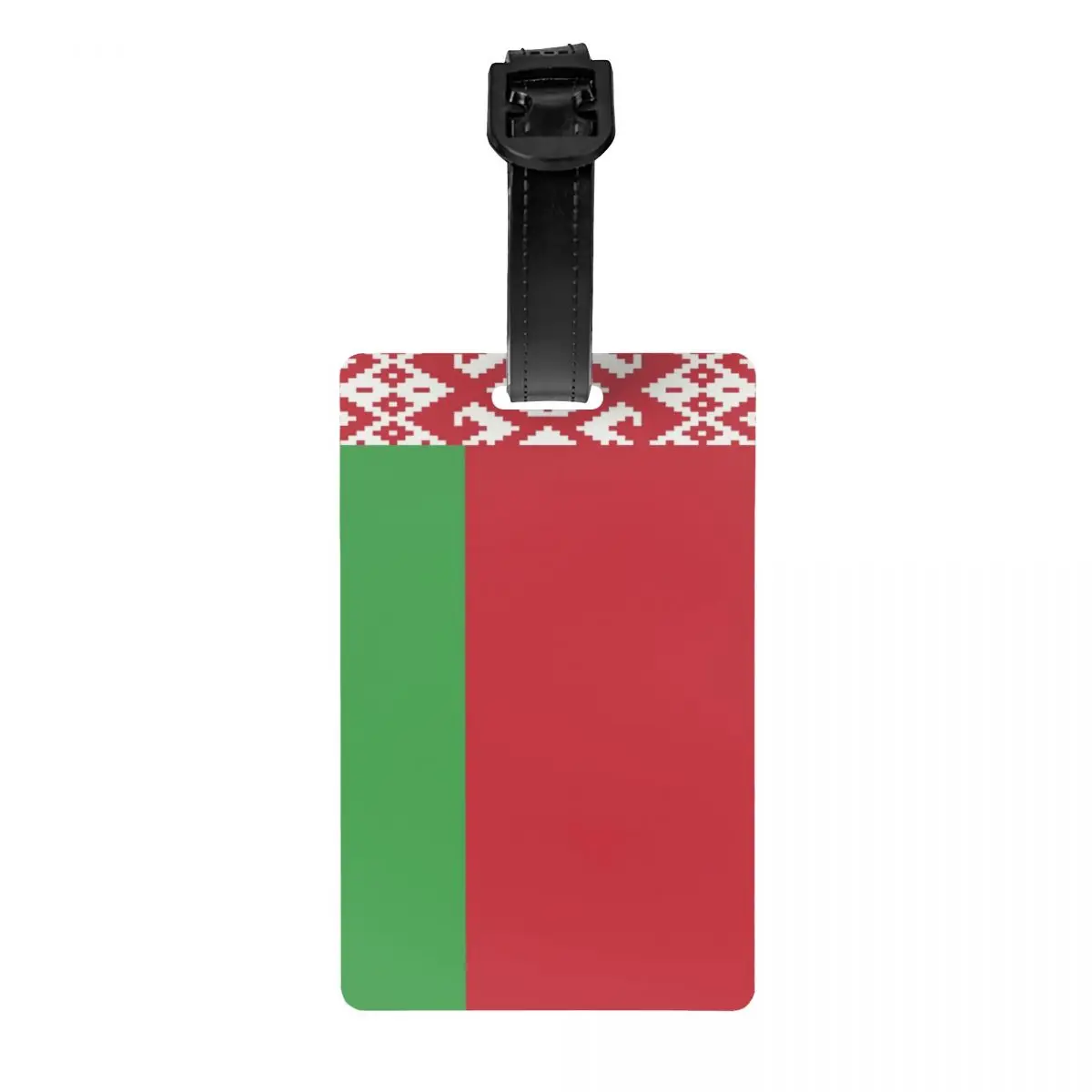 Custom Flag Of Belarus Luggage Tag With Name Card Privacy Cover ID Label for Travel Bag Suitcase