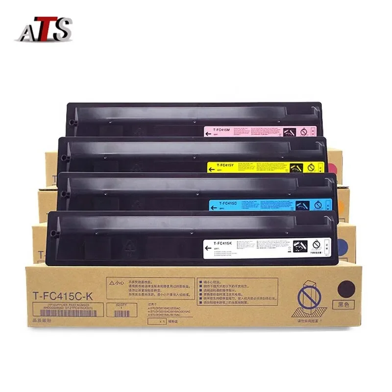 

4PCS/1Set T-FC415 for Toshiba E-studio 2010AC 2510AC 2515AC 3015AC 3515AC 4515AC 5015 Copier Toner Cartridge New Compatible