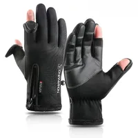 Touch Screen Men Cycling Gloves Waterproof Winter Bicycle Gloves Riding Scooter Windproof Outdoor Motorcycle Ski Bike Warm Glove