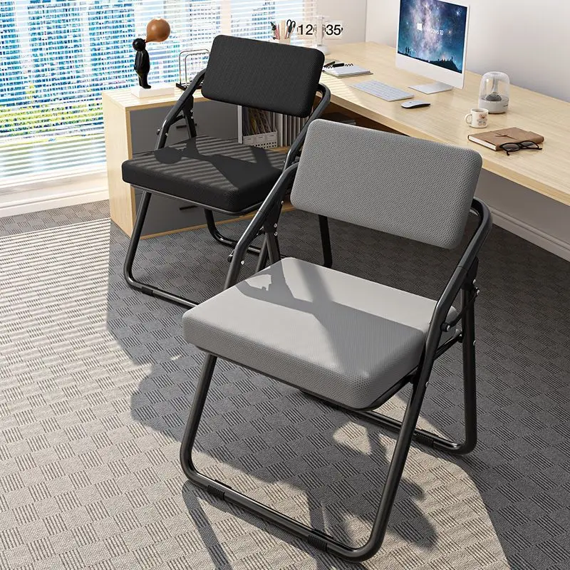 

Conference Chair Portable Folding Training Chair Simple Modern Dining Chairs Leisure Back Chairs Home Office Computer Chairs