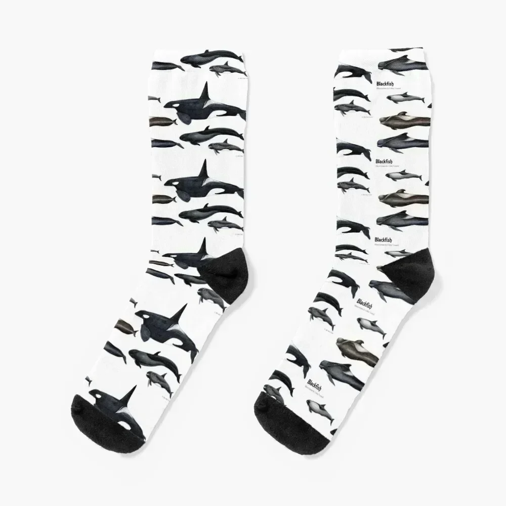 

Blackfish Socks golf man custom sports anime Girl'S Socks Men's