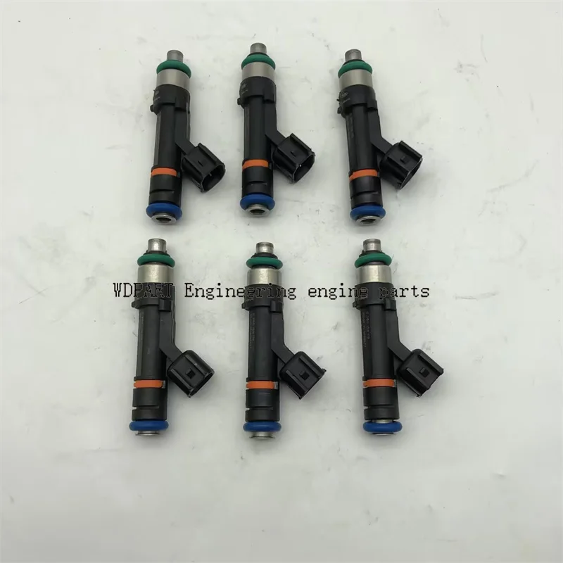 

6pcs Fuel Injectors 0280158119 Fits for 07-11 Jeep Wrangler 3.8L 04861667AA 16600RR543 16600-RR543 SF-61-550CC