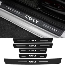 water proofing Films For Mitsubishi colt Trunk Door Threshold Interior Protective Stickers Rear Bump Durable Guard Accessories