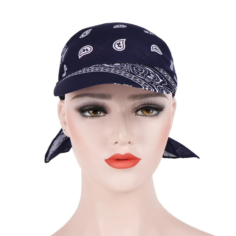 Fashion Print Inner Hijab Caps Muslim Women Turban Cap Islamic Underscarf Bonnet Hat Female Headband Turbante Baseball Cap