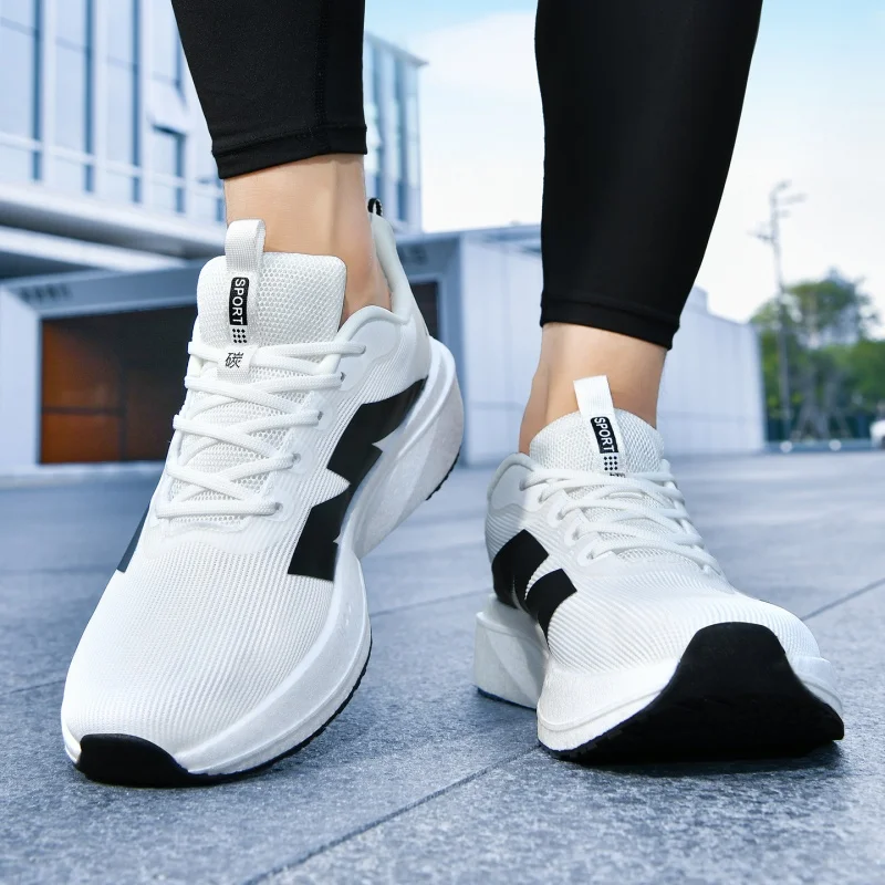 Herren-Marathon-Laufschuhe mit Carbonplatte, Spezial-Sportschuhe, atmungsaktiv, leicht, bequeme Damen-Sneaker, Original – Detail 28
