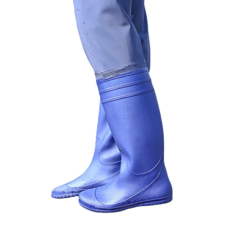 Fishing Boots Foldable Soft Sole Beef Tendon Wear-Resistant Car Wash Shoes