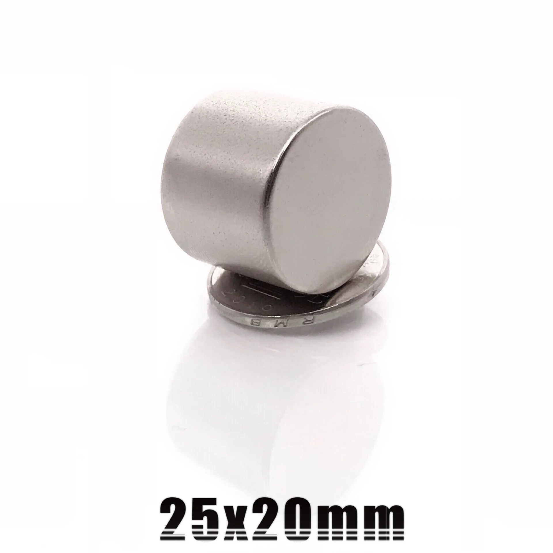 1/2/5 Pcs 25x20 mm Neodymium Magnet 25mm x 20mm N35 NdFeB Round Super Powerful Strong Permanent Magnetic imanes Disc 25x20