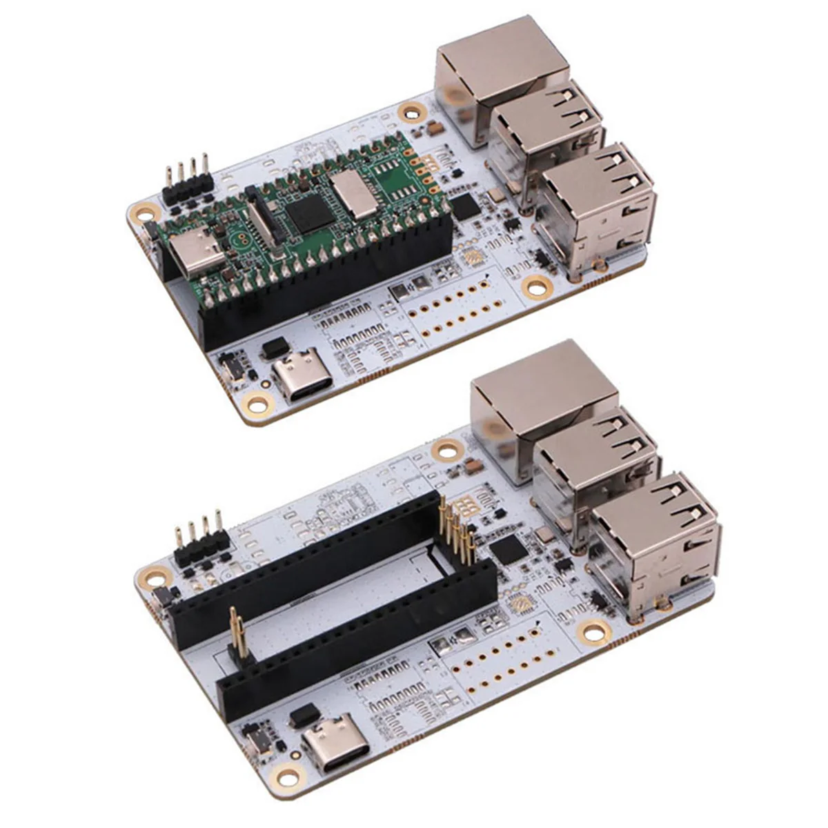 Carte de développement RISC-V Milk-V Duo + Capture d'écran 2MP GC2083 + HUB USB 6,000 Board Support Linux pour les amateurs d'IoT DIY Gamers