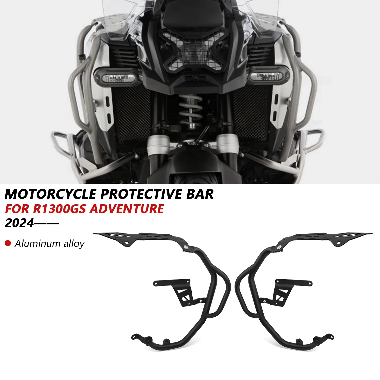 

Highway Crash Bars For R1300GS Adventure R1300 GS ADV 2024 2025 Motorcycle Accessories Engine Tank Guard bar Bumper R1300GSA