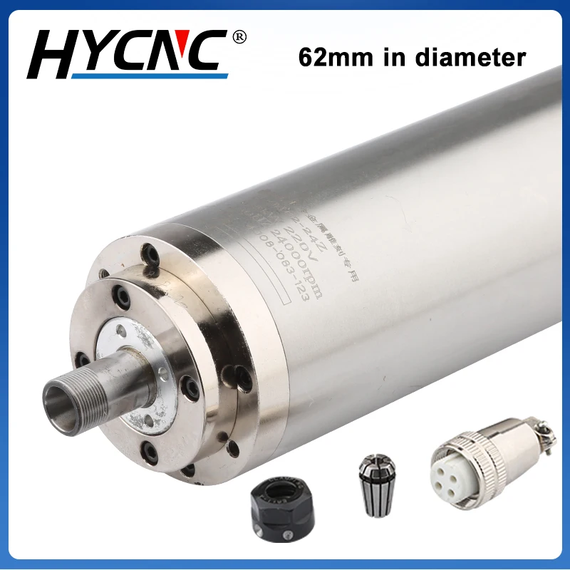 1.2KW ER11 220V CNC Spindle Motor Water Cooled Spindle Motor 42000rpm Engraving Metal For CNC Router Milling Lathe Cutting