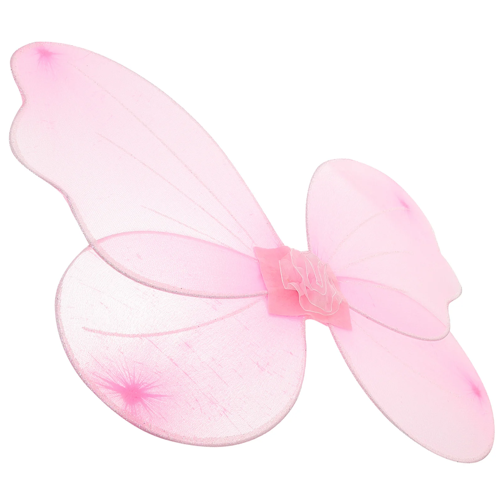 1개 나비 소품 요정 날개 소녀용 나비 날개 드레스업 파티 코스튬 플레이 생일 정원 코스프레 랜덤 색상