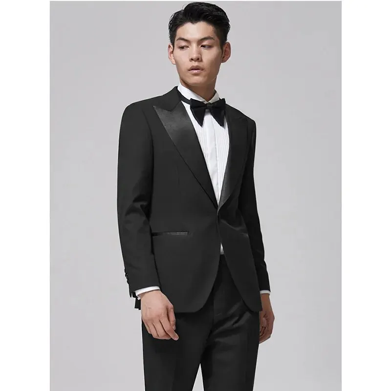 

8595-T- Formal groom's wedding coat Men's suit