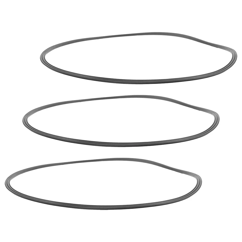 Cadeira Floor Protector Ring, Chassis Pad Giratório, Bar Stools Base, 3 Pcs