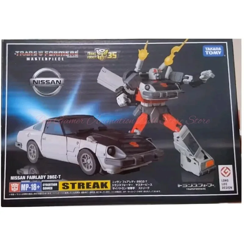 【มีสินค้าในสต็อก】ของเล่นแปลงร่าง Master MP18+ Blue Thunder Animation ฟิกเกอร์แอคชั่นสีสันสดใส ของสะสมโมเดลของเล่น