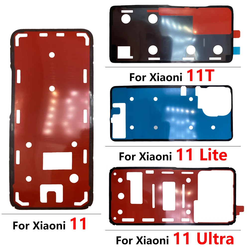 NEW Waterproof Back Battery Cover Door sticker Adhesive Glue Tape For Xiaomi Mi 9 9T 10T 11T 12 Pro Note 10 11 Lite Ultra