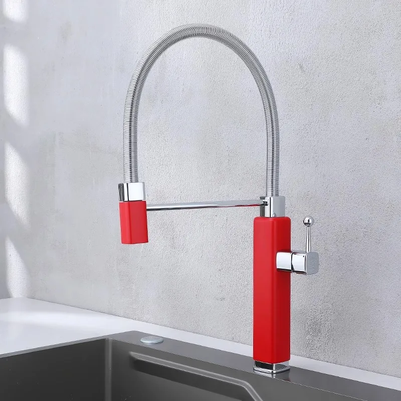 Red Pull Down Kitch… - image