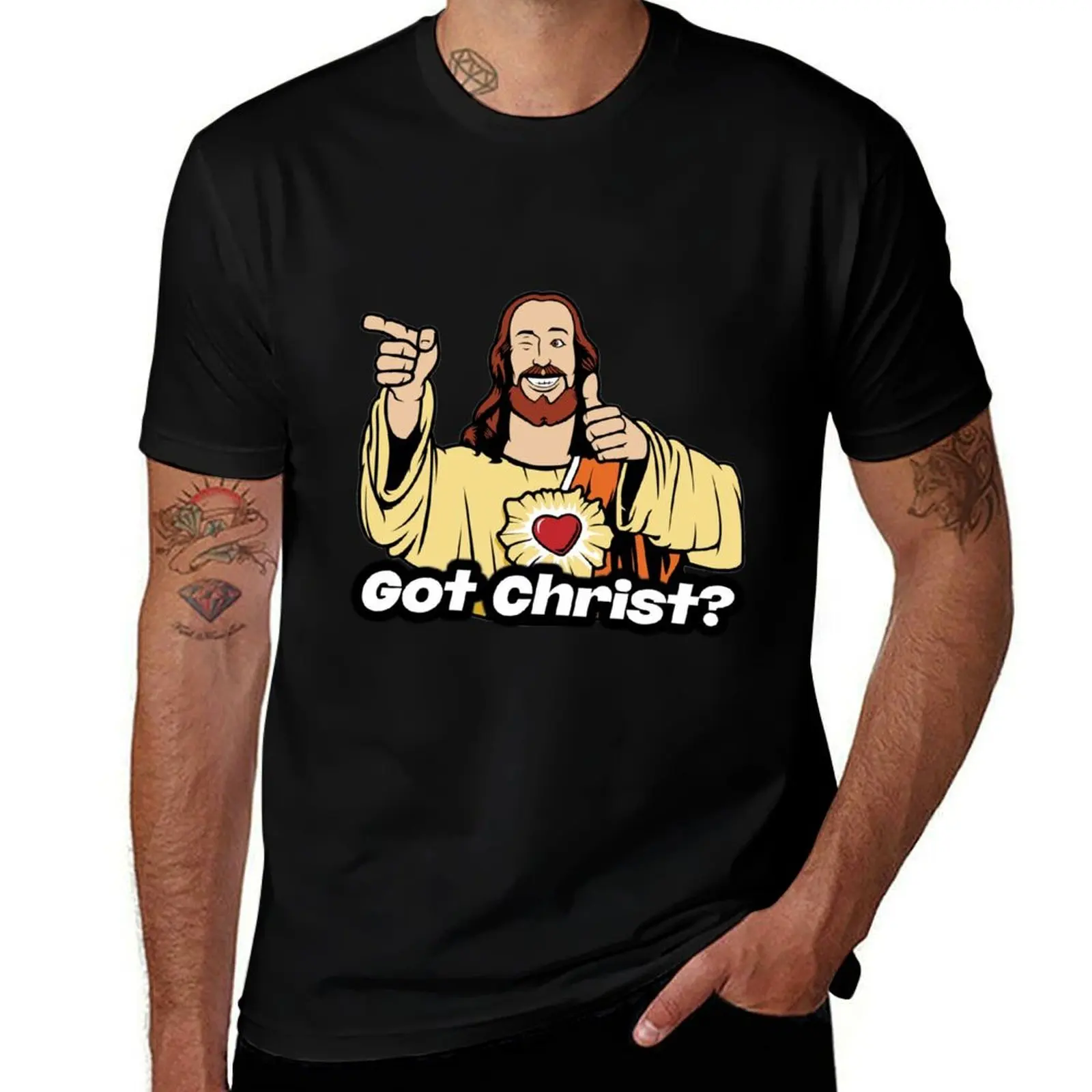 

Got Christ T-Shirt mens graphic t shirts t shirts for man cotton funny T-Shirt