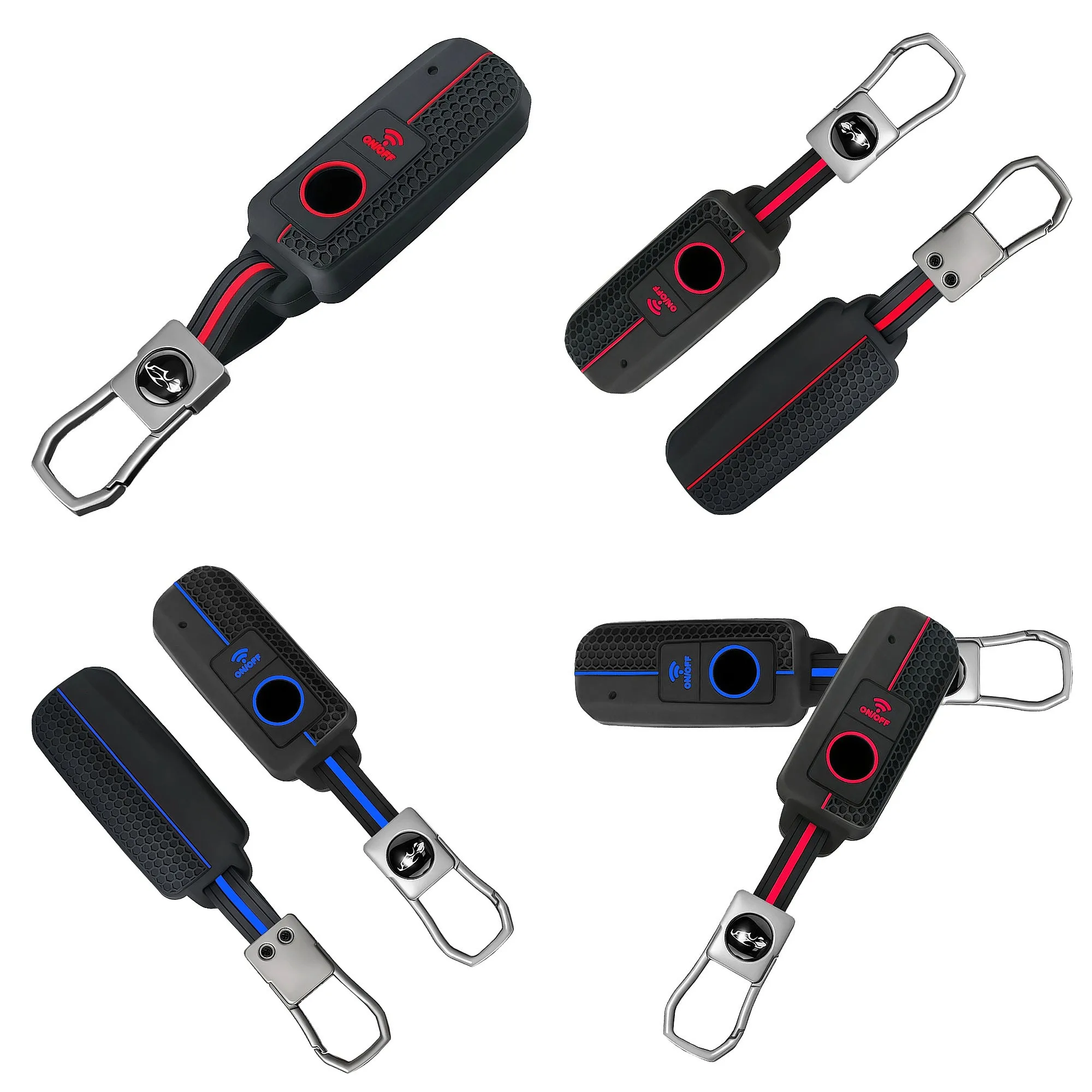 Remote Key Case Cover Fob Shell for YAMAHA XMAX XMAX300 NVX155 AEROX TMAX560 ID49 Car Key Fob Cover Sport Racing Style