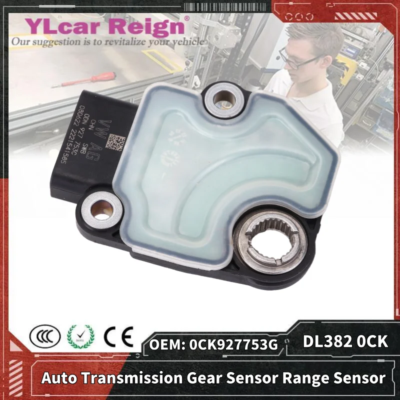 DL382 0CK 0CK927753G Auto Transmission Gear Sensor Range Sensor Drive Position Sensor For Audi 1PCS