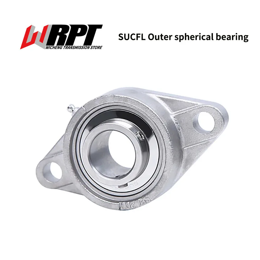 SUCFL204 205 206 207 And UCFL208 209 210 Stainless Steel Rhombus Outer Spherical Diamond Belt Seat Bearing