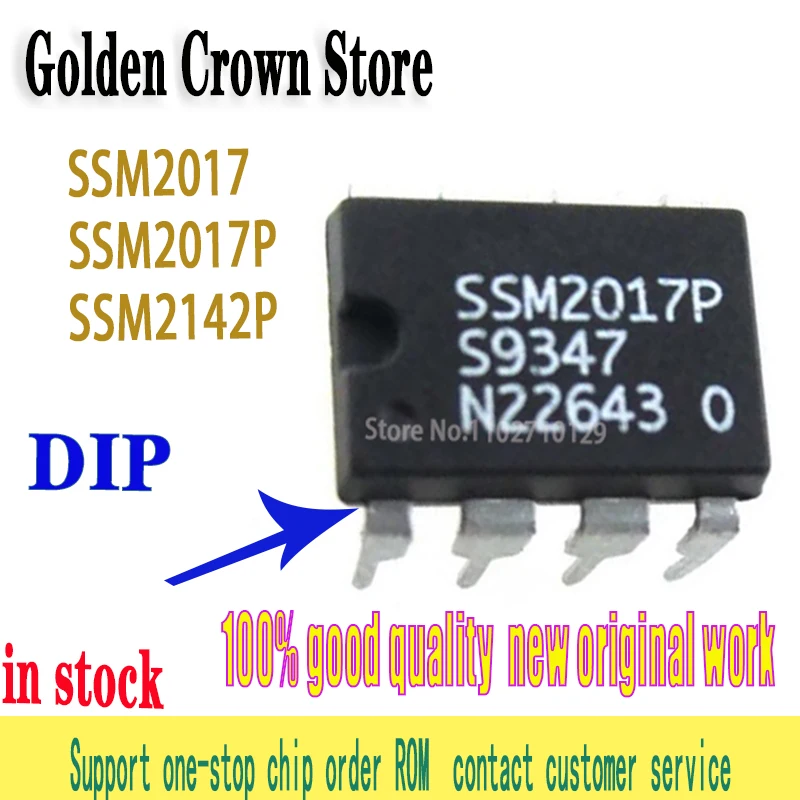 5pcs/lot SSM2017P SSM2017 Brand-new DIP-8 SSM2142P SSM2142    New and Original In Stock