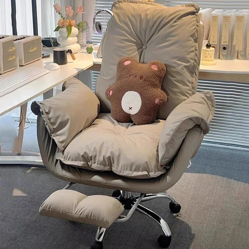 

Throne Executive Vanity Office Chair Ergonomic Luxury Playseat Office Chair Nordic Reading Portable Silla Oficina Home Furniture