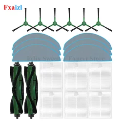 Akcesoria do iRobot Roomba Combo Essential / Vac Essential Główna szczotka boczna Filtr HEPA Mop Części do odkurzacza robota
