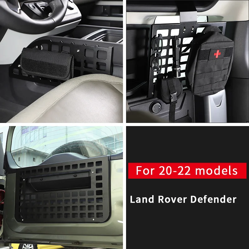 

For 20-22 Land Rover Defender central control bag holder/trunk side window bag holder/rear tailgate storage bag holder