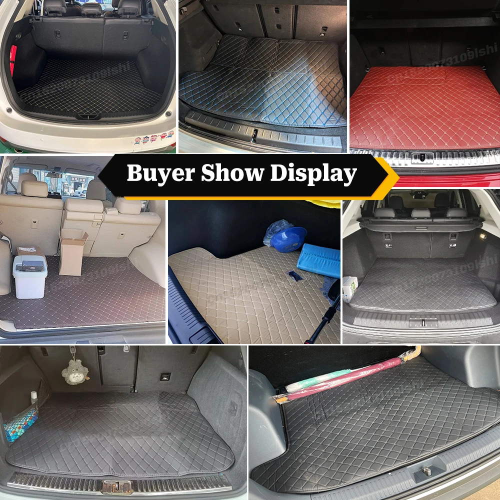 Car trunk mat for Benz S class W222 Four doors Non-oil-electric hybrid 2014-2020 cargo liner carpet interior accessories cover