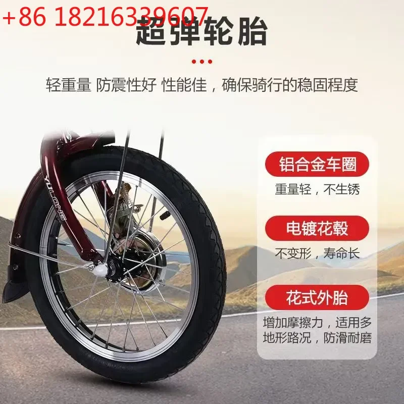 European Style Pedal Tricycle with Adjustable Seat for Elderly Leisure Riding Comfortable Three Wheel Bike