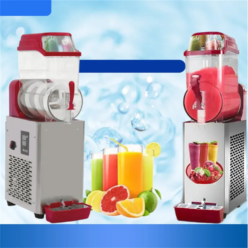 Snow Slushy Making …