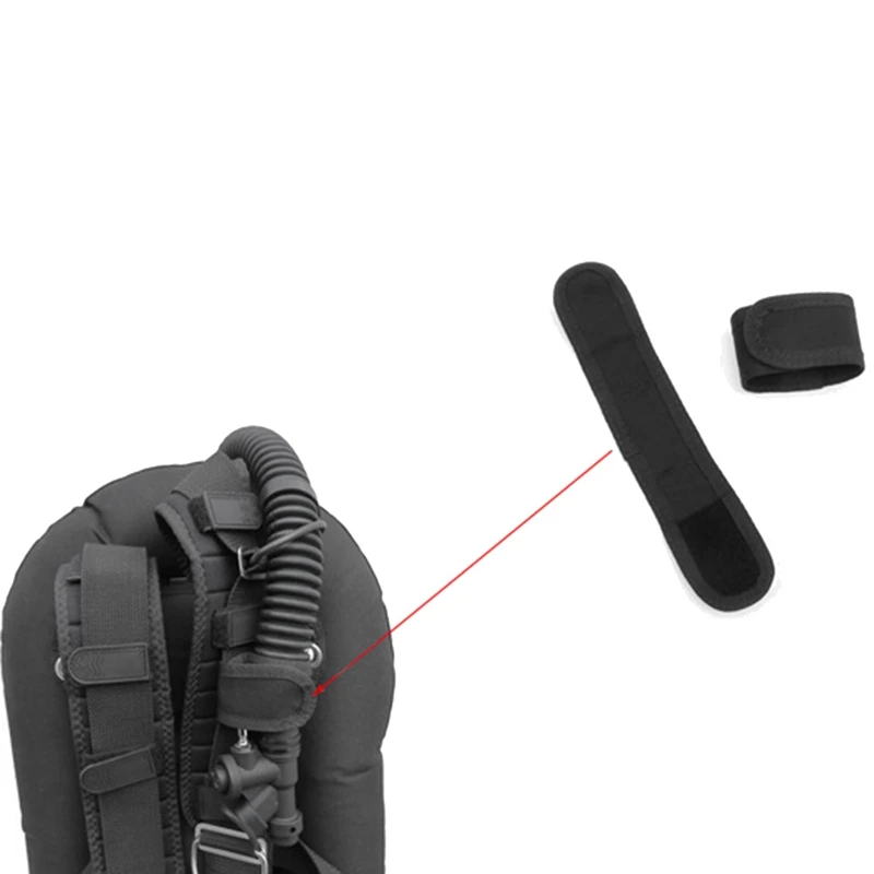 1 PCS Scuba Diving Backmount Sidemount BCD Epaulet Airway Holder BCD Epaulet Airway Holder BCD Backmount Accessories