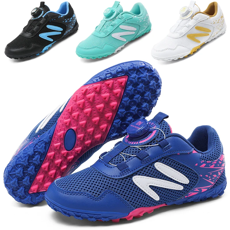 

Kids Soccer Shoes FG/TF Football Boots Professional Cleats Grass Training Sport Footwear Boys Outdoor Futsal Soocer Boots Girls