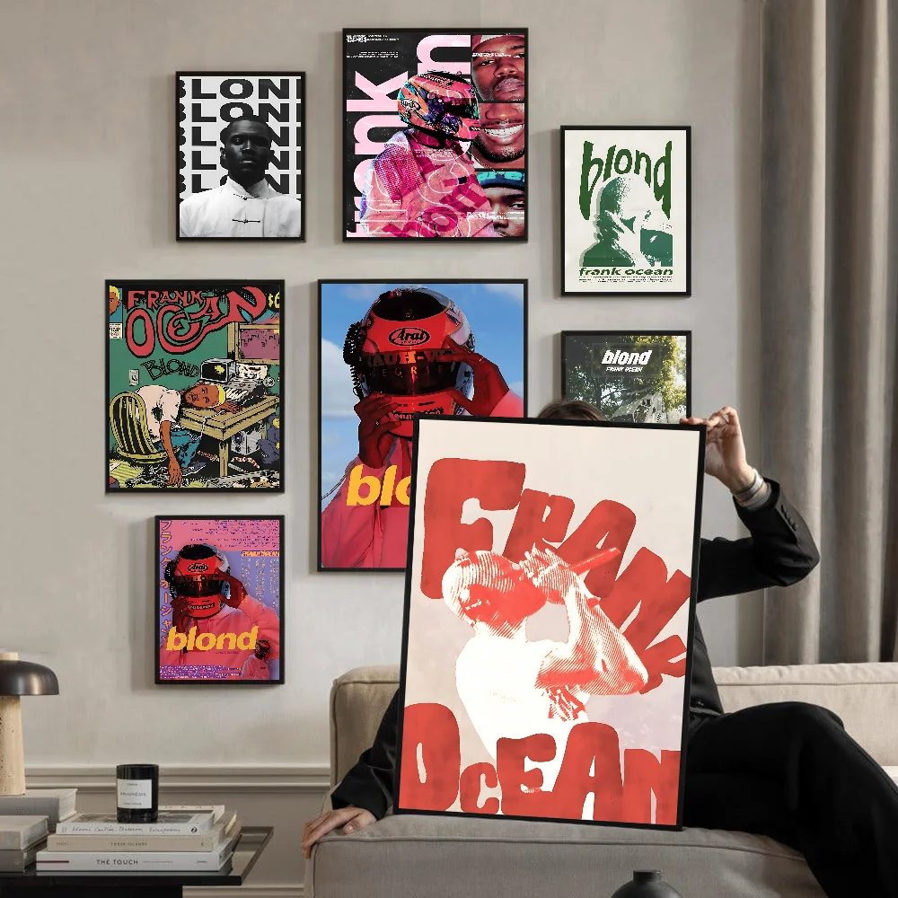 فرانك المحيط الأشقر الكلاسيكية أنيمي المشارك يتوهم الجدار ملصق لغرفة المعيشة زخارف للحانات ديكور الفن ملصقات جدار #4