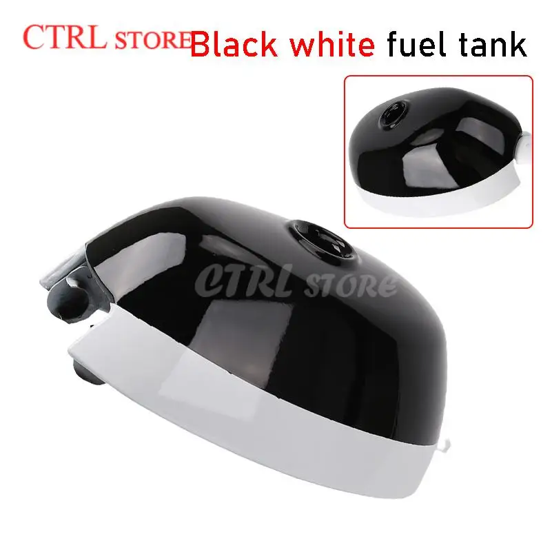

Suitable for Monkey Z50 Z50A Z50J Z50R Pit Pro Motocross Fuel Tank Black and White