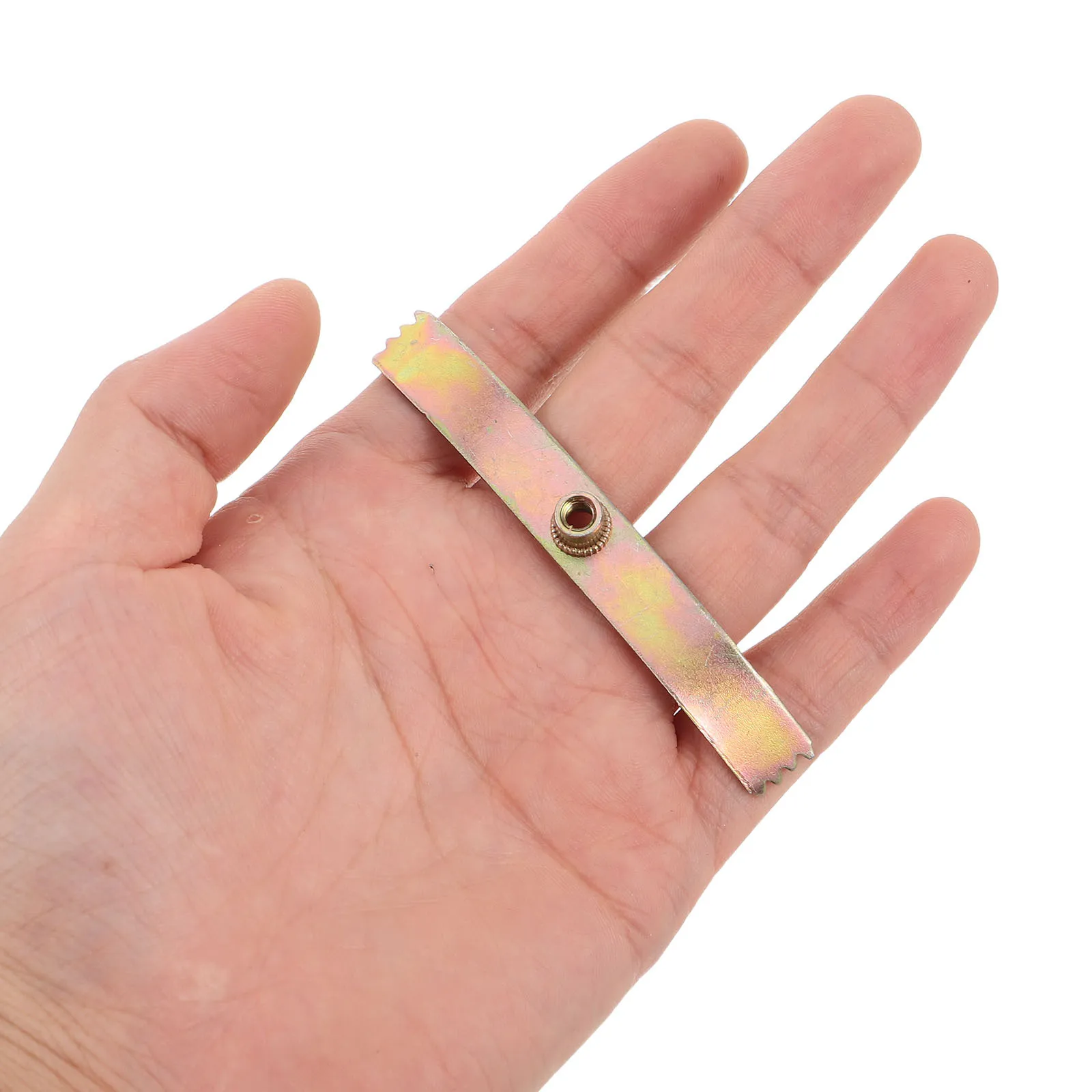 

100Pcs Socket Box Repair Tool Metal Spring Clips for Electrical Outlet Fixer - Cassette Box Fixing Kit for Loose Switches and