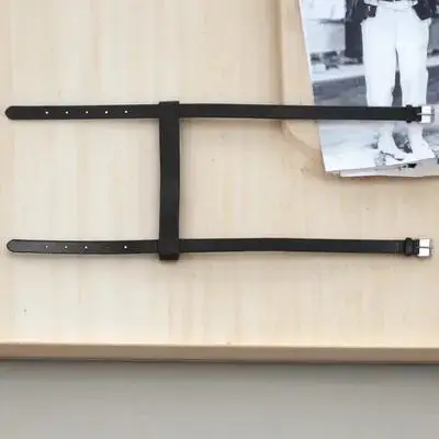 

Outdoor Picnic Blanket Carry Strap PU Portable for Camping Travel Rug Motorcycle Bedroll Carrier Adjustable