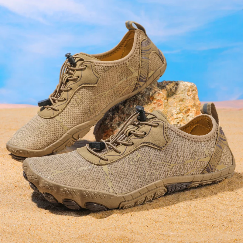 Summer Beach Swimming Shoes Men's Barefoot Upstream Wading Shoes, Water Sports Shoes Beach Sandals Women's Yoga Fitness Shoes