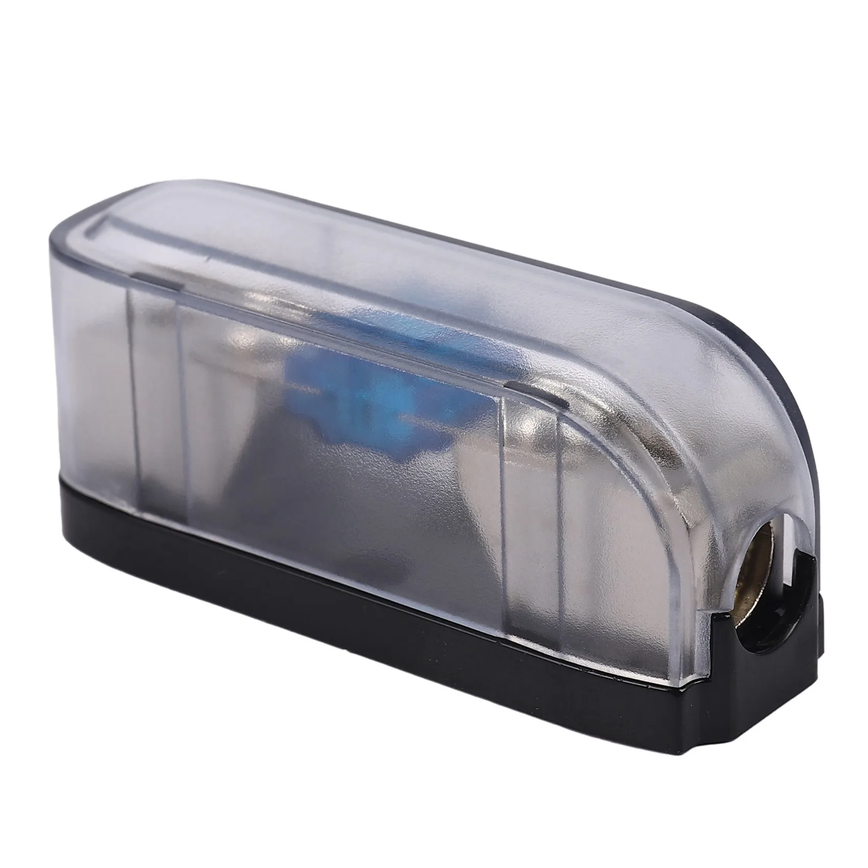 차량용 스테레오 퓨즈 거치대, 자동 Agu 오디오 퓨즈 박스, 전력 분배 블록, 4Ga In 4Ga Out, 단일 방향