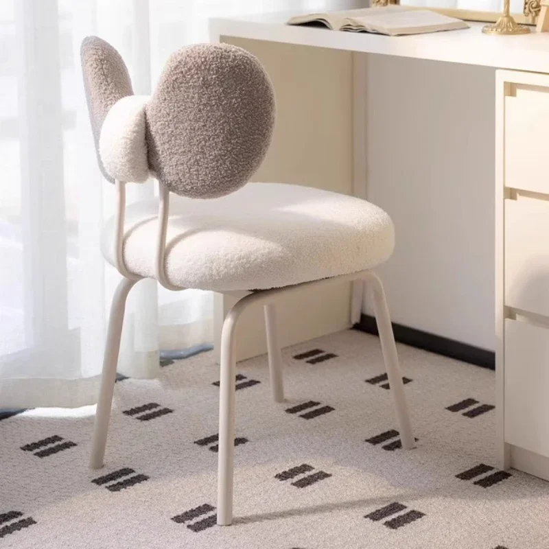 *&r Furniture Rotating Dresser Velvet Stool Armchair Relaxing Chair Living Room Chairs Right Posture Chair Gaming Chairs