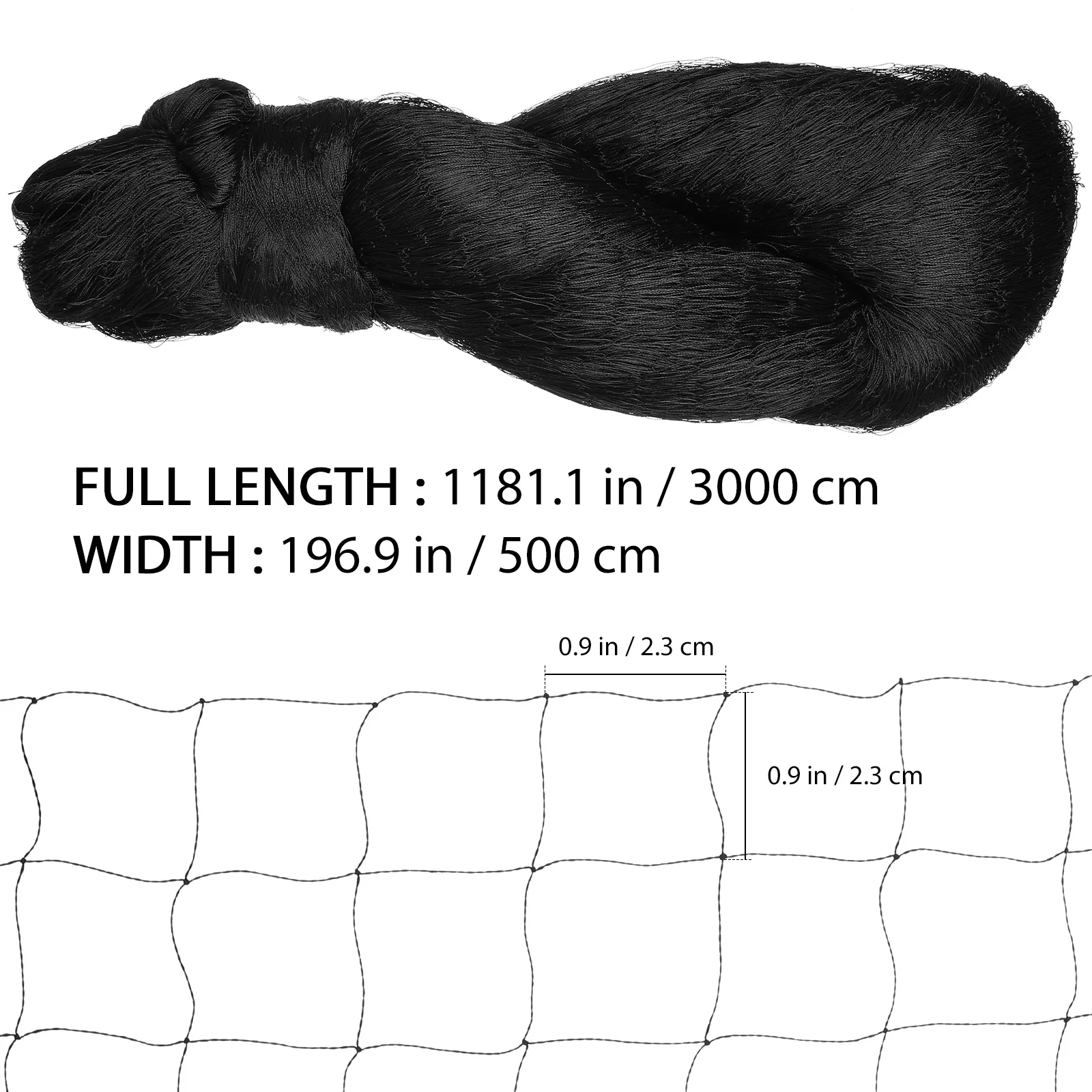 شبكة شبكية للحديقة شديدة التحمل مضادة للطيور لحماية النباتات من الطيور والحيوانات وسياج الدجاج وشبكة البركة وسياج الحديقة