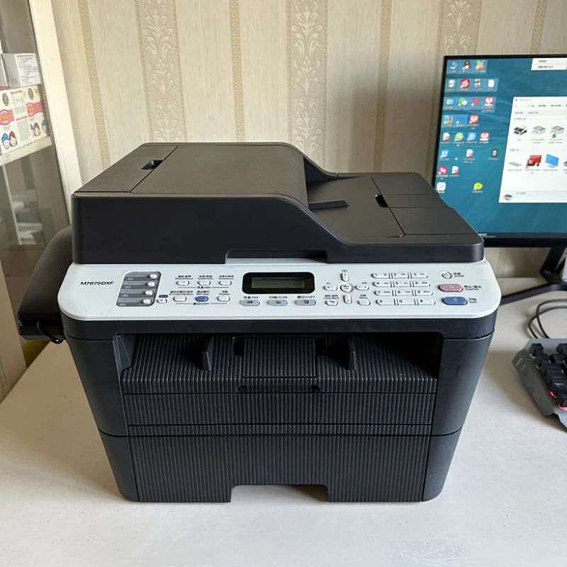 7650DF/7605D laser black and white printer all-in-one machine, fax scanning, double-sided printing, document copying