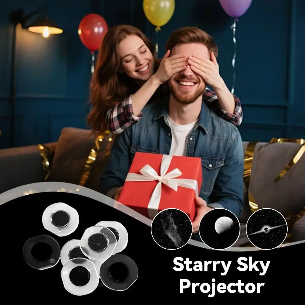 Galaxy Projector Night Light, Star Projector USB LED Starry Sky Ceiling Lamp Discs 360° Adjustable Planetarium for Room Home view 6