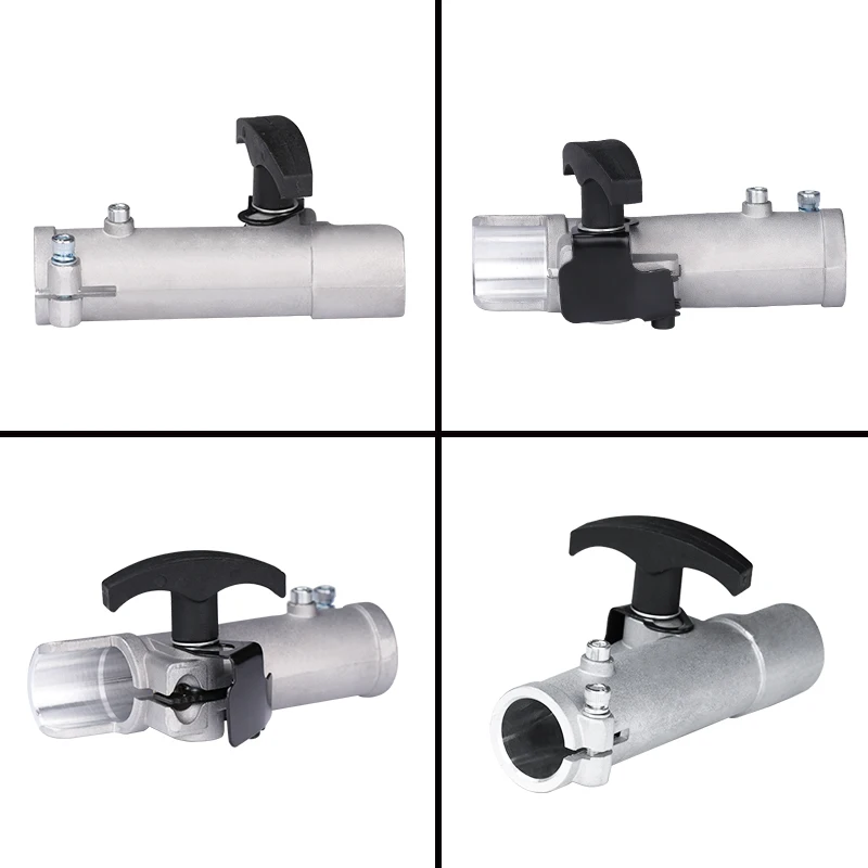 CMCP Shaft Connector Joining Clamp 26/28mm 9 Spline Shaft Connector Joining Clamp for Trimmer Brush Cutter Garden Tool Part