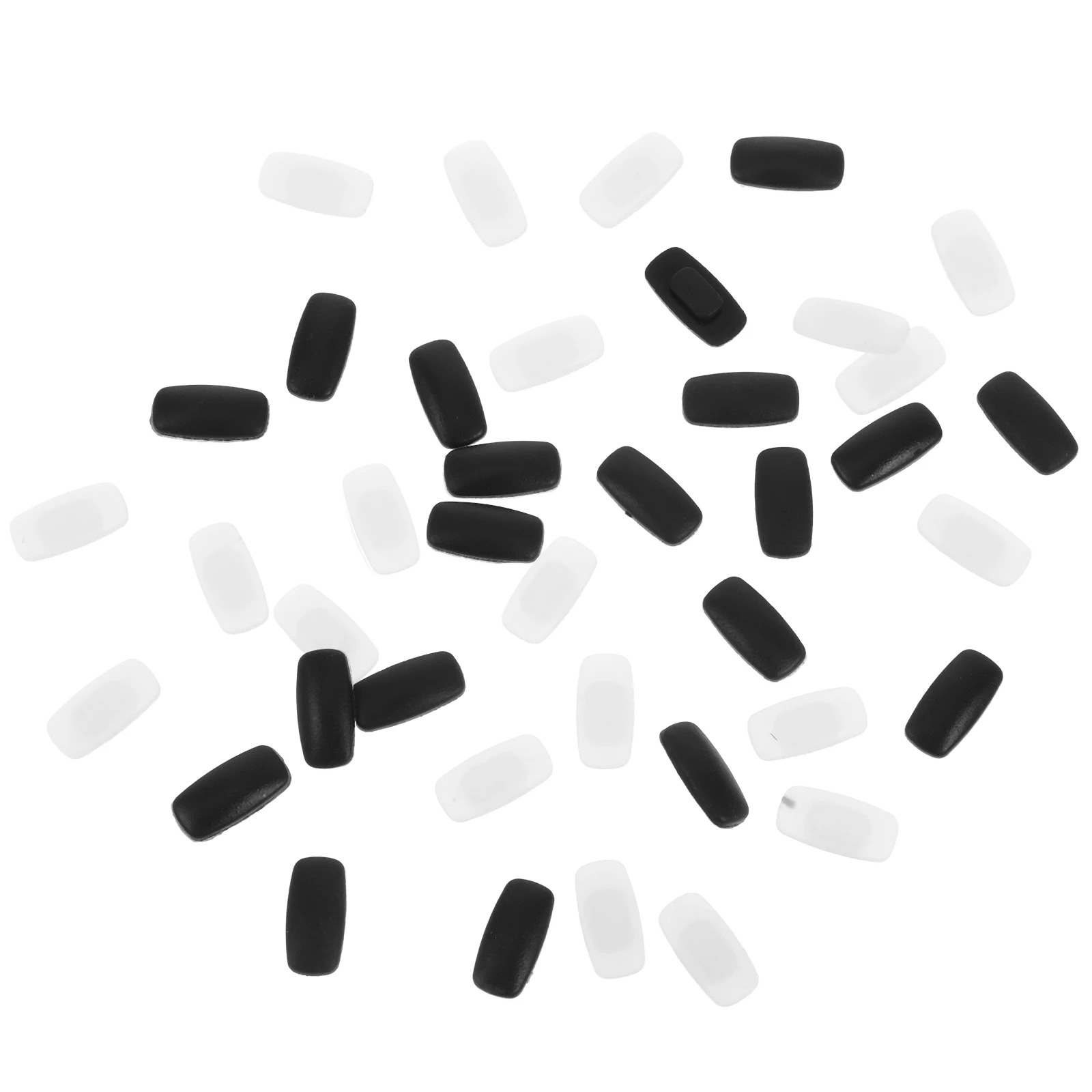 

Silicone Nose Pads Rectangular Anti Slip Glasses Replacement Cushion For Eyeglasses Sunglasses Non Slip Universal Fit