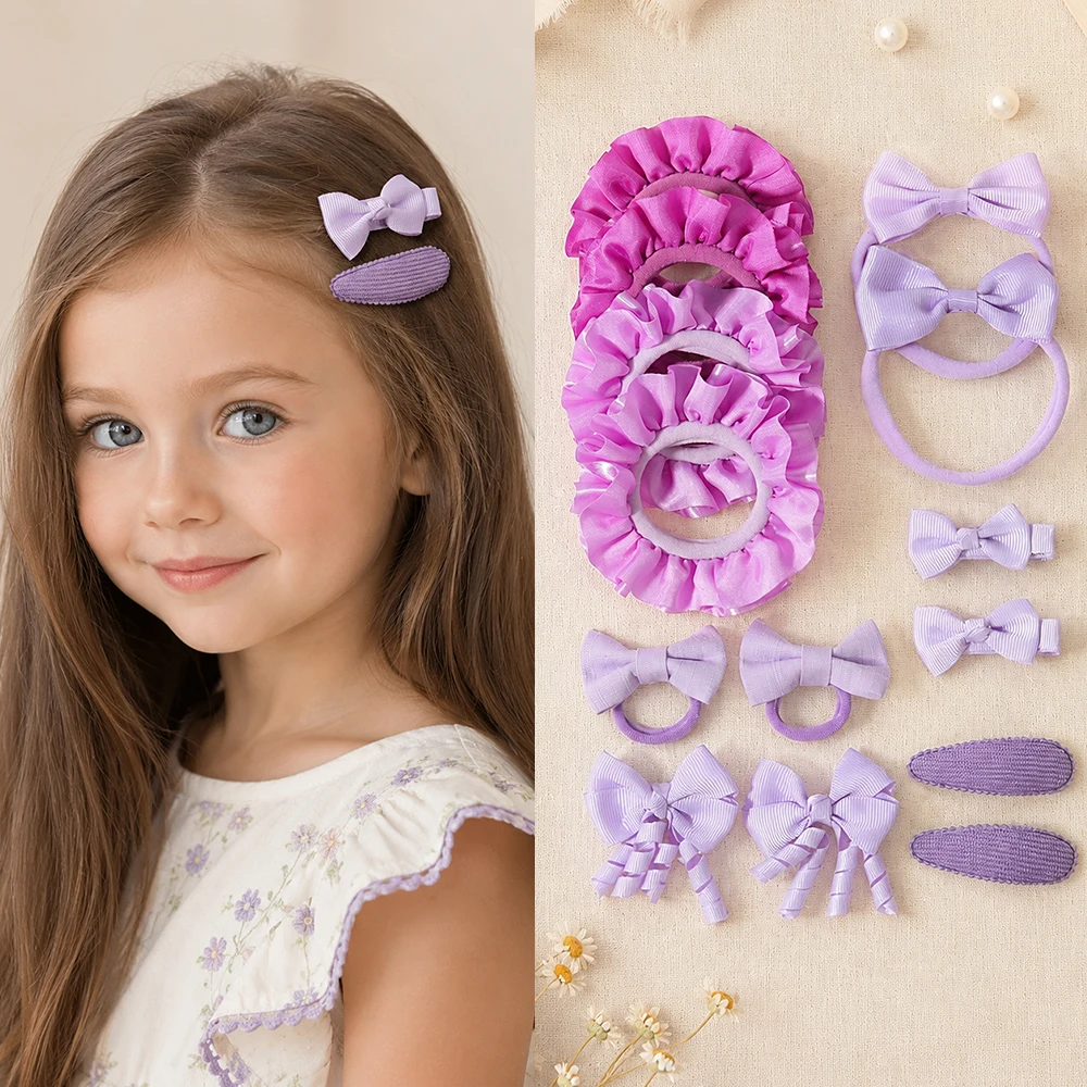 1Lot Girls Hair Clips Hairband BB Clip Headband Combination for Children's Party Outfits Girls Teenagers Hair Accessory Set Gift