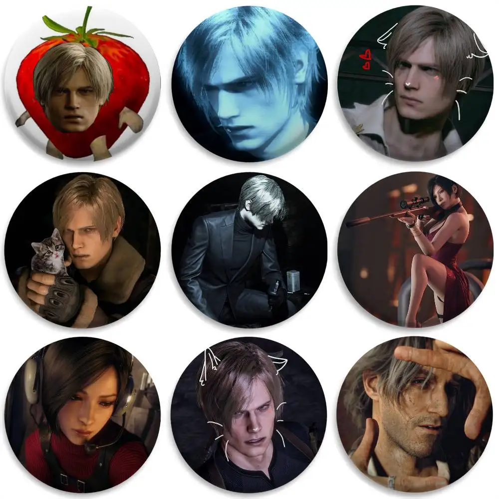 

Game R-Resident Evil Personality Cute Badges Exquisite Badge Brooches Creative Pins for Clothes Hat Backpack Gift Accessories