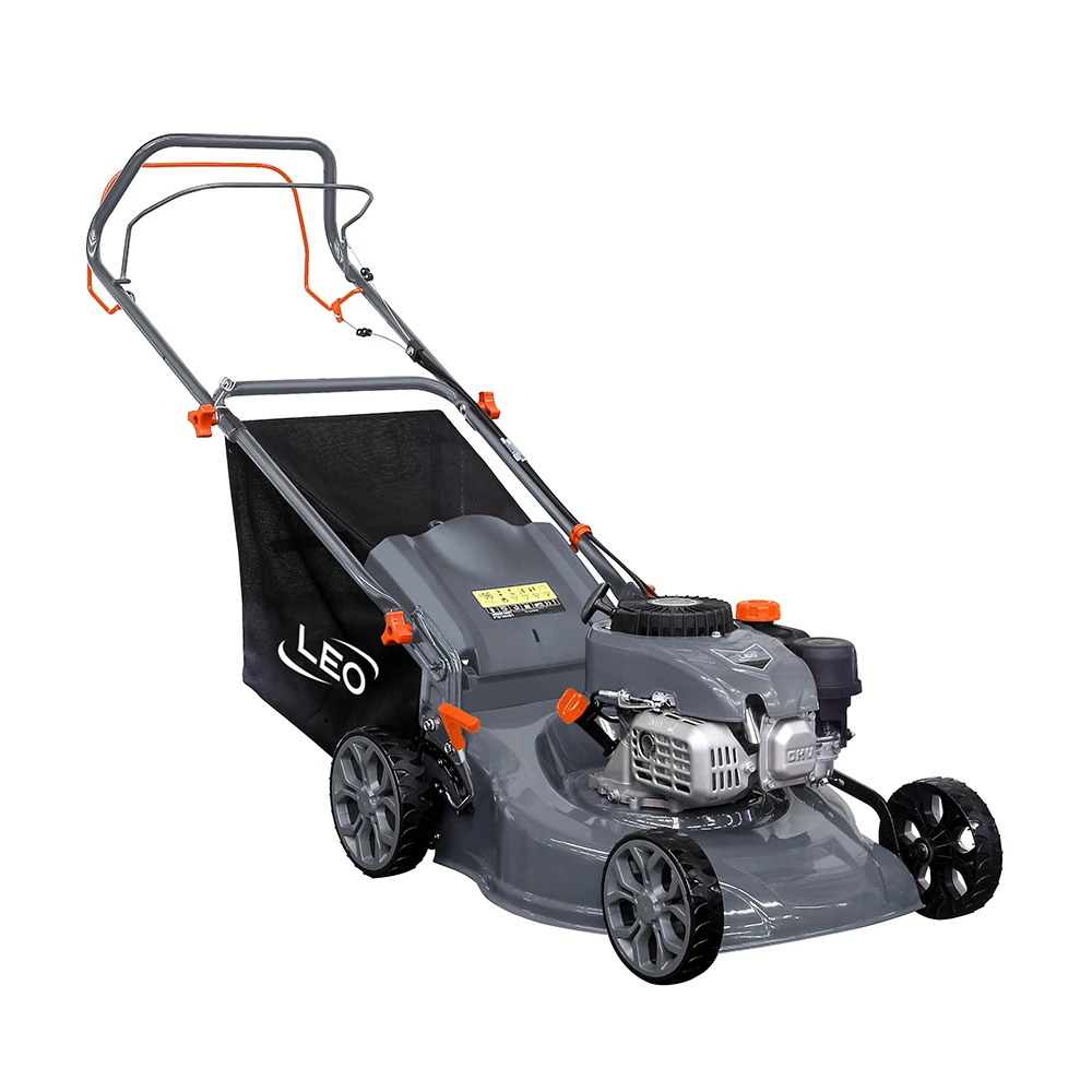 LEO LM46Z-L(NP130) جزازة العشب اللاسلكية البنزين مقبض قابل للطي محرك قطع العشب Sod آلة القطع بالجملة